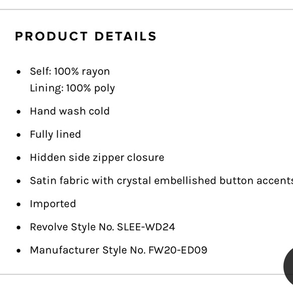 NWOT SAU LEE Hailey Gown in Ivory SMALL / 4 - Picture 6 of 6